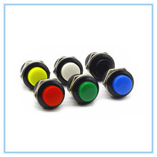 16 мм Мгновенный кнопочный выключатель, кнопочный выключатель с самовозвратом 6A/125VAC 3A/250VAC круглый переключатель 2024 - купить недорого