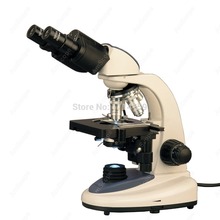 Microscopio de laboratorio, suministros de AmScope 40X-2500X, 3W, LED, Binocular, B380C 2024 - compra barato