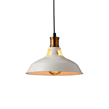 White/Black 28cm E27 AC90V-260V Retro Loft Vintage American Lamp Pendant Light Creative Home Designer for Living Room PLL-162 2024 - buy cheap