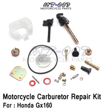 Kit de reparo para reconstrução de carburador, para honda gx120, gx160, gx200, peças de motor, frete grátis 2024 - compre barato