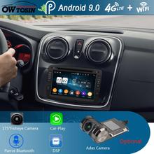 7" 1024*600 IPS 8Core 4G RAM+64G ROM Android 9.0 Car DVD Player For Renault Duster 2012 2013 CarPlay Parrot BT Radio Adas 2024 - buy cheap