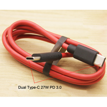Cable cargador de carga rápida Magic3 para Nubia Red Magic 3, Cable USB PD3.0 dual tipo C, doble cara, USB-C, Original 2024 - compra barato