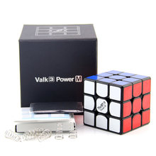 Cubo magnético qiyi valk3 power m, cubo mágico para competição qiyi, 3x3 velocidades 2024 - compre barato