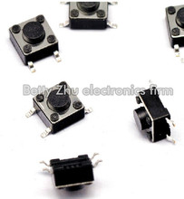 1000 unids/lote 6*6*6*6*4,5 MM SMD interruptor del tacto 4-pin micro/interruptor de botón 2024 - compra barato