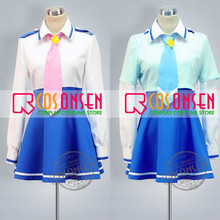 COSPLAYONSEN Smile PreCure Miyuki Hoshizora Reika Aoki Cosplay Costume Nanairogaoka Middle School  Uniform All Size 2024 - buy cheap