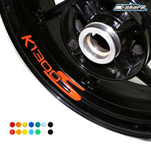 8 X custon inner rim decals wheel reflective sign Stickers stripes FIT BMW K1300S 2024 - buy cheap