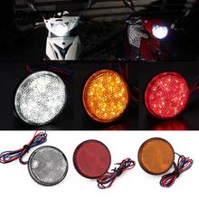 Reflector Motorcycle Waterproof License Plate Light LED Fog Tail Brake Stop Lamp 2024 - buy cheap