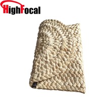 HIGHFOCAL Knitted Straw Women Clutch Elegant Female Braided Bohemia Handbag Ladies Summer Rattan Bag Hasp Beach Bag Drop Ship 2024 - buy cheap