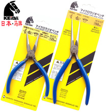 High quality KEIBA imported long nose pliers M-615 M-616 M-616F Electronic Pliers Tsui jewelry seamless pliers made in Japan 2024 - buy cheap