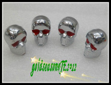 Freeshipping 4 x Chrome    5 MM Skull Skeleton Bolts for Yamaha V-Max Road Royal Star Virago Raider 2024 - buy cheap