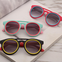 Rilijes-Gafas de sol con protección UV400 para niños y niñas, diseñador de marca infantiles de lentes de sol, 100% 2024 - compra barato