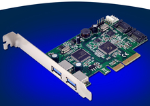 2 порта Внутренний SATA3.0 6 ГБ + 2 порта USB 3,0 внешний PCI-Express контроллер карта 2024 - купить недорого