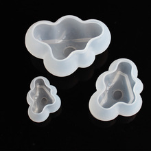 Molde de silicona transparente para decoración de joyas, moldes de resina epoxi 3D estereoscópica para manualidades, DIY, 1 unidad 2024 - compra barato