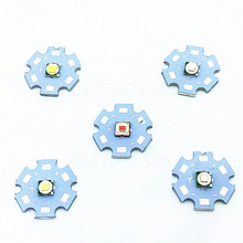 T6 10 W 5050 Emitter Diodes Vermelho Verde Azul UV branco 32.-3.6 V 3A LEVOU 20mm estrela