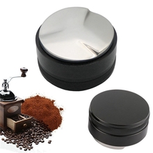 58mm Espresso Powder Distributor with Three-Angled-Slopes Base Coffee Tamper 2024 - buy cheap