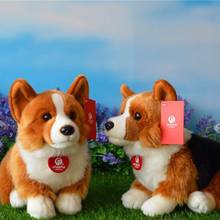 Cute Welsh Corgi Pembroke Plush Toys Simulation Corgis Soft Stuffed Toy Puppy Dog Dolls Kids Toy For Children Girl Birthday Gift 2024 - buy cheap