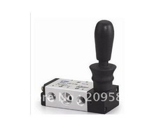 1x5 porta 2 pos de 3/8 "BSP Lever Operado Válvula de Ar Mão Retorno 4H310-10 2024 - compre barato