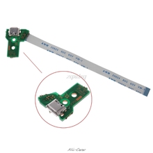 Substituir usb placa de carregamento do porto para JDS-040 ps4 controlador com cabo flexível 12pin julho 291 navio da gota 2024 - compre barato