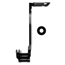 Negro CNC brazo de freno Pedal Peg para Harley Touring Electra camino Street Glide FLTR FLHX FLHR FLHTCUTG 2009-2013 2024 - compra barato