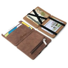 Fashion Men Wallet Women Men Mini Ultrathin Leather Wallet Slim Wallet Coins Purse Credit Id & Card Holders Card Cases 2024 - buy cheap