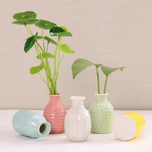 Europe Brief Matt Diamond Porcelain Vase Modern Fashion Ceramic Flower Vase Room Study Hallway Home Wedding Decoration L4 2024 - buy cheap