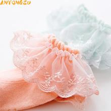 6pair/lot Spring New Lovely Lace Mesh Children Socks High quality Princess Cotton 1-3 years old Baby Girls Socks 2024 - buy cheap