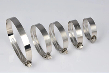 5pcs LF-Y23 American type stainless steel hose clamp 213-235mm 2024 - buy cheap