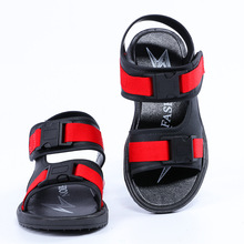 Sandalias de verano para niños y niñas, zapatos de playa de cuero PU suave antideslizante, calzado deportivo para exteriores 2024 - compra barato