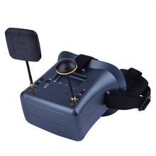 LS-008D de visión en primera persona para Dron de carreras, gafas de diversidad de 4,3 pulgadas, 5,8G, 40CH, DVR, antena Dual, batería integrada de 2000mAh, control remoto 2024 - compra barato