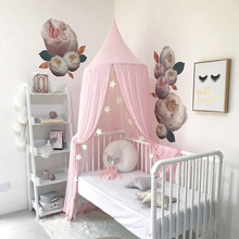 Kids Baby Bedding Dome Hanging Bed Canopy Cotton Mosquito Net Bedcover Curtain Girls Room Decoration Pest control Reject Decor 2024 - buy cheap