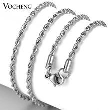 10pcs/lot Wholesale DIY Material for Handmade with Lobster Clasp 50cm Stainless Steel Chain VC-207*10 Free Shipping 2024 - buy cheap