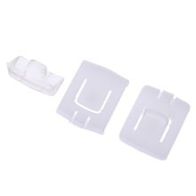 6 Piece White Plastic Suit Seat Buckle Clip Runner Guide For V.W. GOLF MK1 MK2 MK3 CORRADO SCIROCCO 2024 - buy cheap