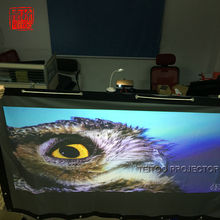 120 дюймов (10 футов) 16:9 задняя проекционная пленка экран-занавеска для HD 3D умного кинотеатра проектор-проектор для домашнего кинотеатра 2024 - купить недорого