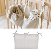 Conjunto de ropa de cama de cuna portátil organizador de cuna para bebé esencial Almacenamiento de pañales para recién nacido 2024 - compra barato