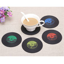 New Retro Home Kitchen Bar Tableware Table Cup Placemat Skid Mat Holder Vinyl CD Album Record Drinks Coasters 2024 - buy cheap
