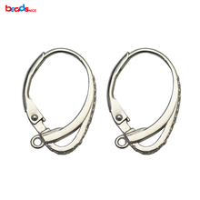 Beadsnice 925 Sterling Silver CZ French Earring Hook Ear Wire Connector Leverbacks Components DIY Making Jewelry ID36586 2024 - buy cheap