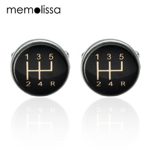 MeMolissa Jewelry Enamel Stall shirt cufflink for mens Brand cuff button de manchette cuff link High Quality abotoadura Jewelry 2024 - buy cheap