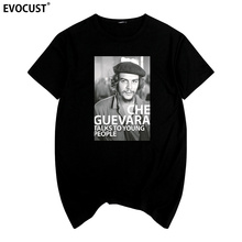 Che Guevara retro-Camiseta con estampado de Cuba, Camisa de algodón para hombres y mujeres 2024 - compra barato