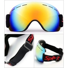 Gafas de esquí a prueba de viento para hombre y mujer, lentes grandes de invierno, UV400, antiniebla, para Snowboard 2024 - compra barato