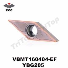 VBMT160404-EF YBG205 carbide cutting tools CNC turning inserts VBMT160404 lathe machine external lathe tool for stainless steel 2024 - buy cheap