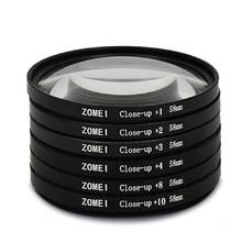 Zomei Circular Macro Close Up Filter +1 +2 +3 +4 52/55/58/62/67/72/77/82mm optical camera lenses for canon sony nikon DSLR 2024 - buy cheap