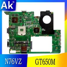 AK N76VZ Laptop motherboard for ASUS N76VZ N76VM N76VJ N76V Test original mainboard GT650M  2024 - buy cheap