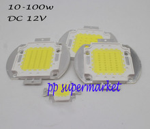 DC12V 10W 20W 30W 50W Cold White 6000-6500K High Power LED chip White bulb Flood light Integration COB SMD Lamp 2024 - buy cheap