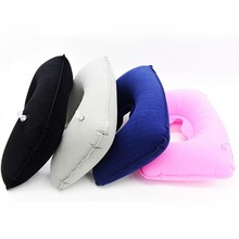U-образная подушка для путешествий надувная шея для головы автомобиля надувная подушка для отдыха для путешествий и офиса надувная подушка для отдыха подушка для шеи 2024 - купить недорого
