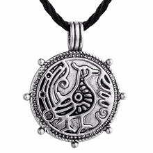 Nostalgia Viking Amulet Animal Bird Phoenix Pendant Necklace For Good Luck Jewelry Accessories Sevgili Hediyeleri Serbia 2024 - buy cheap