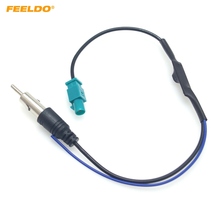 FEELDO-cable de antena de Radio FM para coche, adaptador macho de instalación de refuerzo para Volkswagen/Audi/BMW/Ford/Citroen/Chrysler # HQ6005 2024 - compra barato