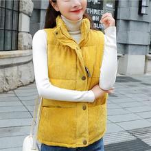 New autumn and winter cotton vest women's large size thick youth cotton short coat loose 2024 - buy cheap