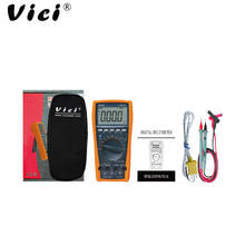 VICI VC97A 3 3/4 цифровой мультиметр Вольтметр Амперметр AC DC напряжение тока Сопротивление измеритель емкости и частоты Авто Диапазон 2024 - купить недорого