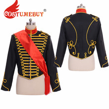 CostumeBuy Vintage Victorian Army Officer Jacket Coat 18th Century Prince Cosplay Costume L920 2024 - buy cheap