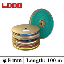 LDDQ 100m Heat Shrink Tubing 8mm Insulation Sleeve 7 colors Available Heat shrink 2:1 Wire Cable Tubing Tube Shrinkable Sleeve 2024 - buy cheap